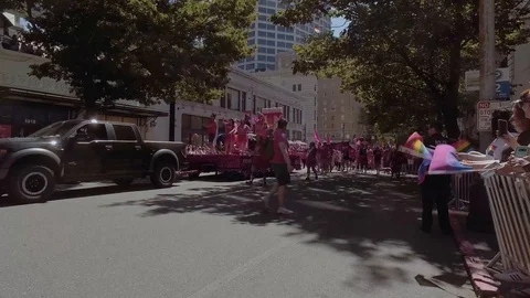 Pride T Mobile 3 1 Stock Footage 114520818