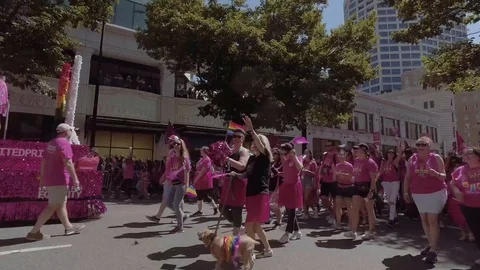 Pride T Mobile 5 1 Stock Footage 114520840