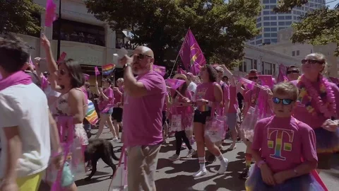Pride T Mobile 6 1 Stock Footage 114520852