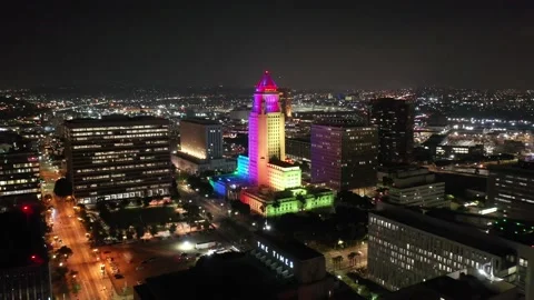 Pride theme in Los Angeles Stock Footage 157831845