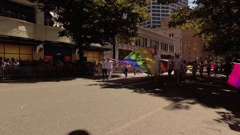 Pride Uber 3 Stock Footage 112002273