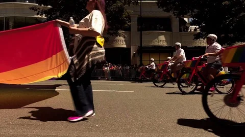 Pride Uber 4 Stock Footage 112002099