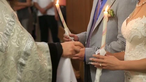 Priest in the church Stock Footage 83229141