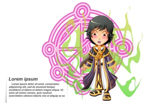 Priest. Stock Illustration