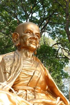 Priest statue Stock Photos