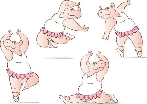 Prima ballerina 스톡 일러스트