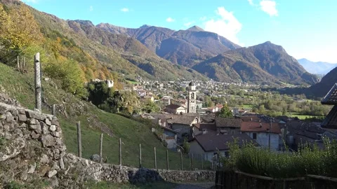 Primaluna in Valsassina Video stock 142102296