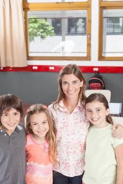 Primary classroom Stock Photos