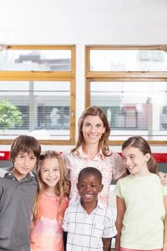 Primary classroom Foto stock