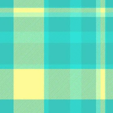 Primary fabric vector textile, geometry seamless pattern plaid. Azul backgr.. Stock Illustration