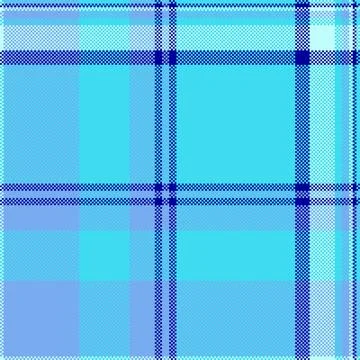 Primary pattern seamless fabric, warmth check textile texture. Usa plaid ba.. Stock Illustration