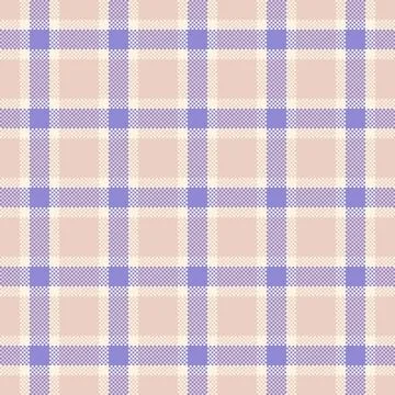 Primary plaid seamless background, place pattern textile fabric. Pure textu.. Stock Illustration