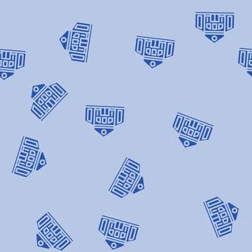 Primary school building glyph vector seamless pattern Ilustración de archivo