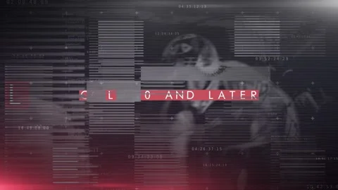 Prime Glitch Intro After Effects stock