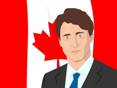 Prime minister of Canada Stock Illustration