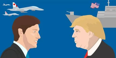 Prime minister of Canada Stock Illustration