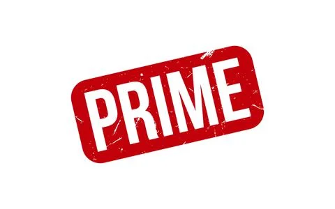Prime Rubber Stamp Seal Vector Stock Illustration