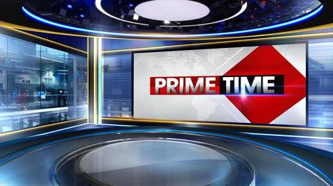 Prime time Stock Illustration