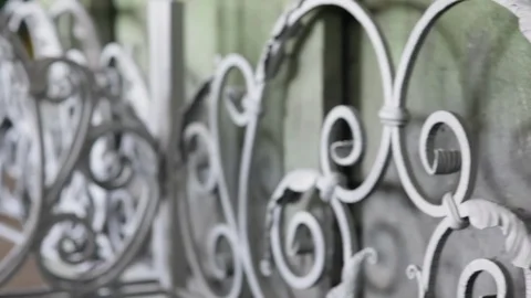 Primed handrails Stock Footage 92155878