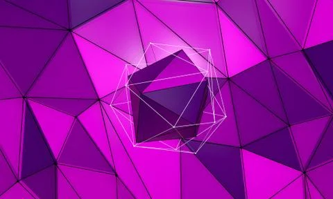 Primitive abstraction 2 Stock Illustration