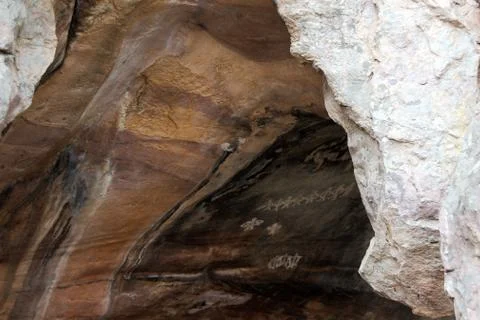 Primitive Cave Dwelling Stock Photos