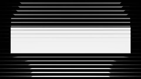 Primitive Edges: Contrasting Contours in 3D Construction Stock Footage 283385350