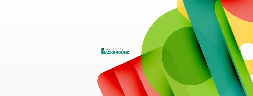 Primitive geometric shapes - line, triangle, square and circle composition 스톡 일러스트