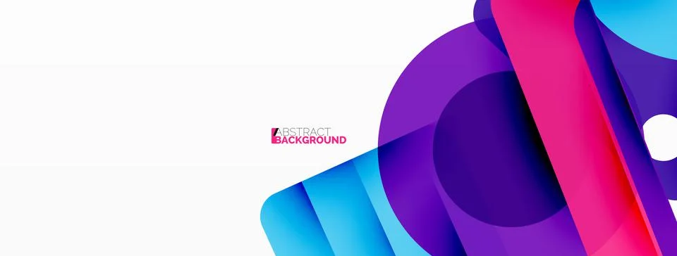 Primitive geometric shapes - line, triangle, square and circle composition 스톡 일러스트