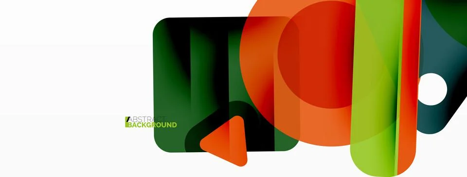 Primitive geometric shapes - line, triangle, square and circle composition 스톡 일러스트