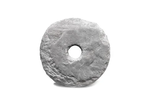 Primitive mill circle of primitive man Fotos de archivo