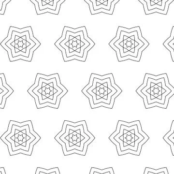 Primitive simple  grey retro seamless pattern Illustrazione stock