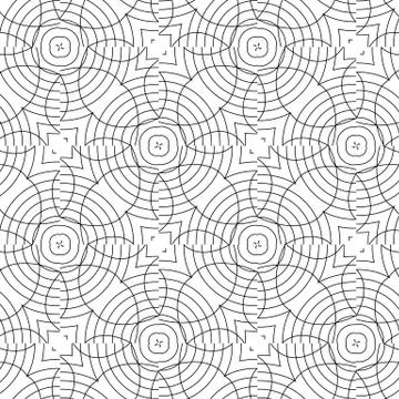 Primitive simple  grey retro seamless pattern Illustrazione stock