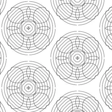 Primitive simple  grey retro seamless pattern Illustrazione stock