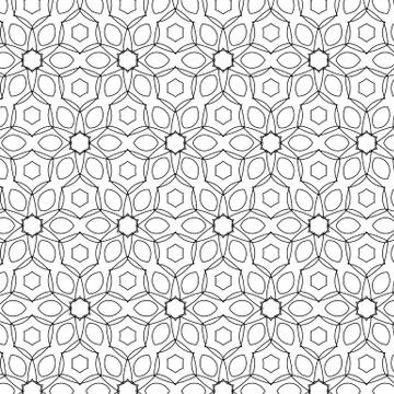 Primitive simple  grey retro seamless pattern Illustrazione stock