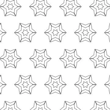 Primitive simple  grey retro seamless pattern Illustrazione stock
