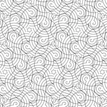 Primitive simple  grey retro seamless pattern 库存插图