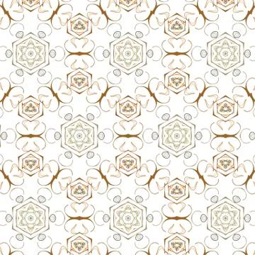 Primitive simple  grey retro seamless pattern Illustrazione stock