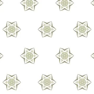 Primitive simple  grey retro seamless pattern Illustrazione stock