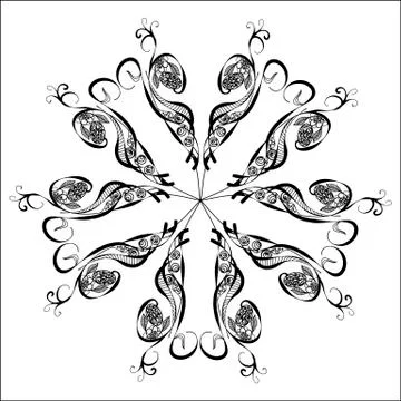 Primitive simple  grey retro seamless pattern Illustrazione stock