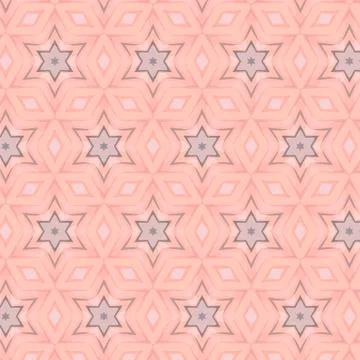 Primitive simple pink, lilac pattern Stock Illustration