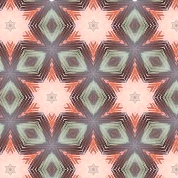 Primitive simple pink, lilac pattern Illustrazione stock