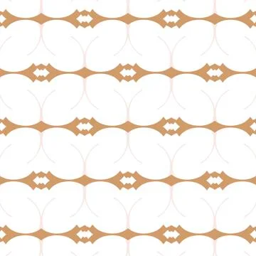 Primitive simple retro seamless pattern with lines Illustrazione stock