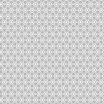 Primitive simple retro seamless pattern with lines Illustrazione stock