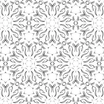 Primitive simple retro seamless pattern with stars Иллюстрация