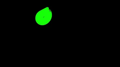 Primitive smiling face animation Video stock 112014267