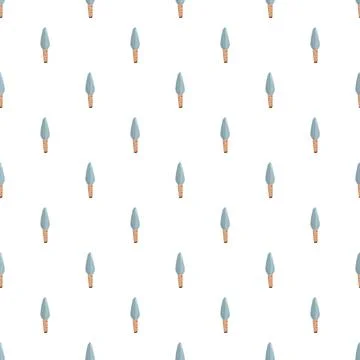 Primitive stone spearhead pattern repeating background Stockillustratie
