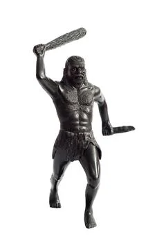 Primitive warrior Stock Photos