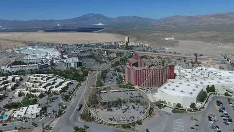 Primm, Nevada flyover Stock Footage 88568551