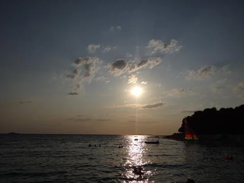 Primosten Beach Stock Photos