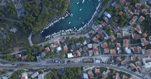 Primosten in Croatia video Stock Footage 122294271